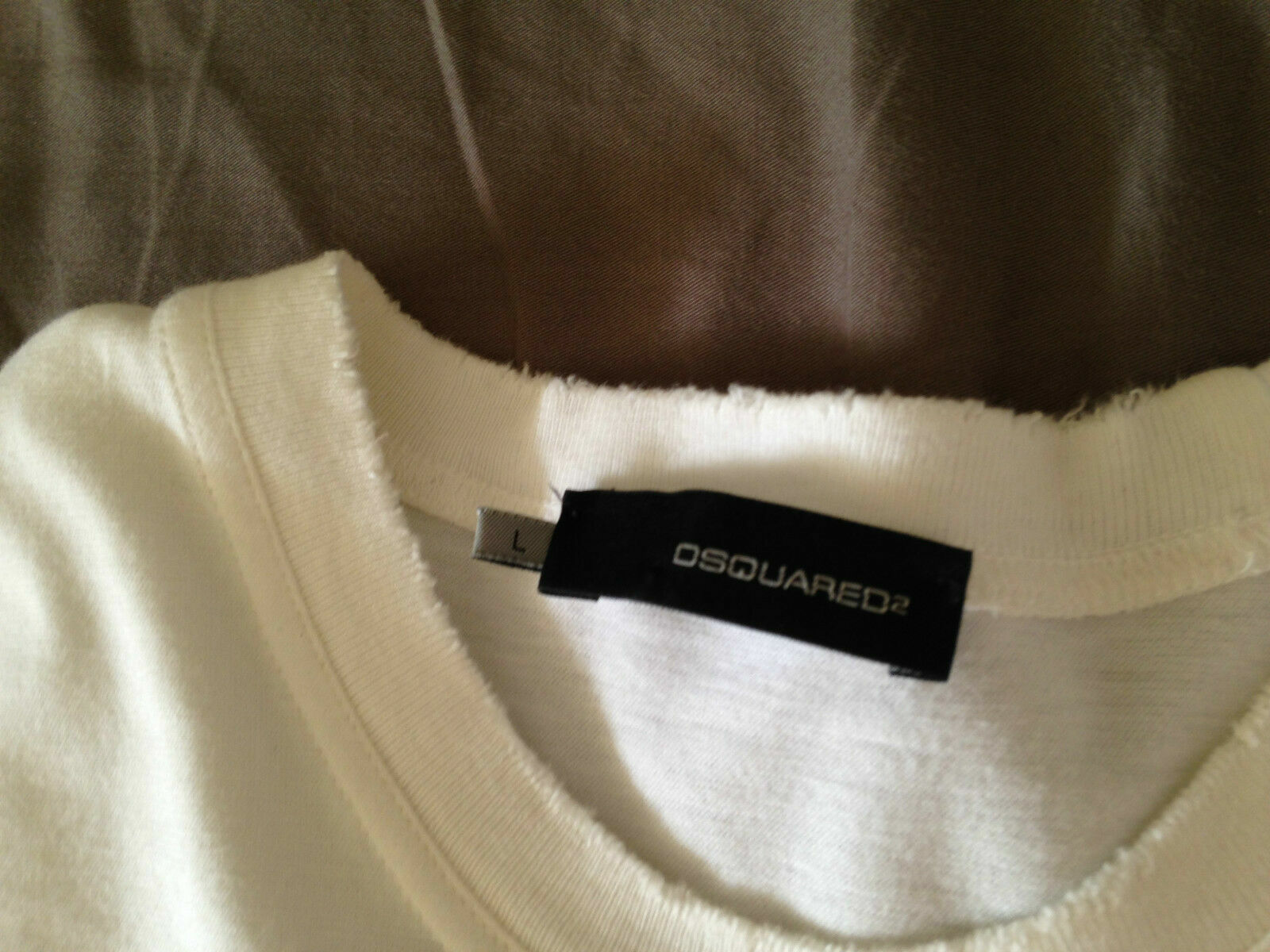 RRP €300 Authentic DSQUARED T-shirt "...givin' thanks!!" 71XM540 tag L image 10