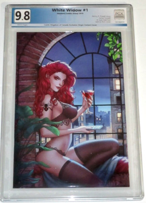 WHITE WIDOW #1 SABINE RICH COMIC KINGDOM CANADA PGX GRADED MINT 9.8 NIGHT EDITIO