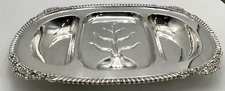 Vintage Reed & Barton EPNS Silver Plate #10121 Meat Platter with Juice Groves