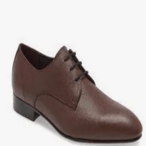 BP Derby Shoes Mens Size 8.5 Brown Leather Textured Plain‎ Toe Lace Up Shoes New BP Dress Shoes Mens Size 8.5 Brown Derby Textured Leather  main image 2