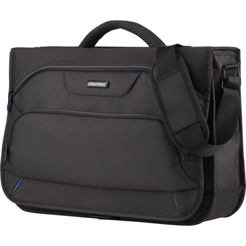 LIGHTPAK 46119 Messengerbag Solar, Tragetasche aus Polyester, Laptoptasche für N