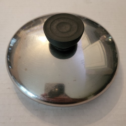 Revere Ware 1 Quart Saucepot Double Circle Pre 1968 Copper Clad Stainless Steel - Picture 5 of 8