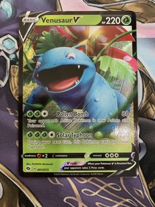 Venusaur V 1 73 Ultra Champion S Path Pokemon In Hand Ebay