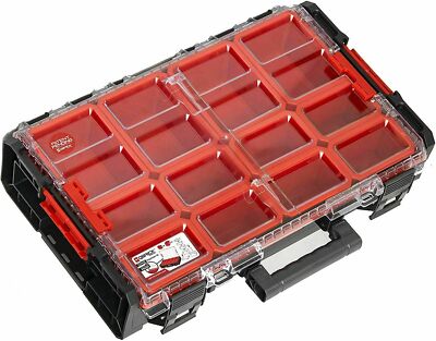 Werkzeugkasten Werkzeugkiste Set QBRICK 1262 Kleinteilemagazin Werkzeug-Set Box