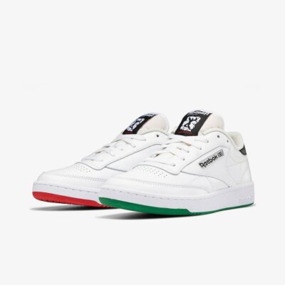 Reebok Club C 85 'Human Rights Now!' Sneakers | White/Chalk/Vector