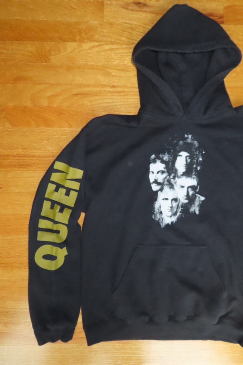 QUEEN (MED) Hooded Sweatshirt Freddie Mercury Brian May Roger