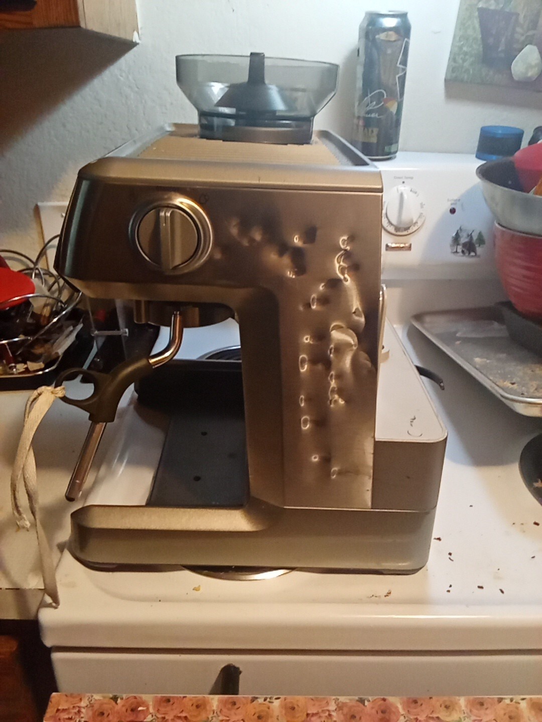 *FOR PARTS* Breville Barista Express Espresso Machine BES870XL