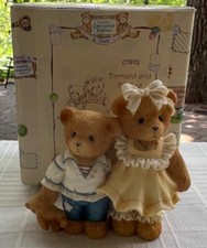 Cherished Teddies  Bernard and Bernice: 1997 Members Only Figurine   CT971 MIB