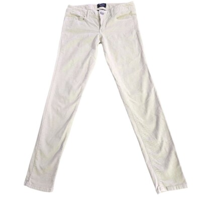 WM AE Low Rise Stretch Corduroy Jeggings  6R Preppy Neutral Scandi Clean Girl