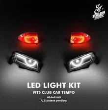 STEELENG-'METEOR' ALL-LED Light Kit for Club Car Golf Cart TEMPO/ONWARD 2018+