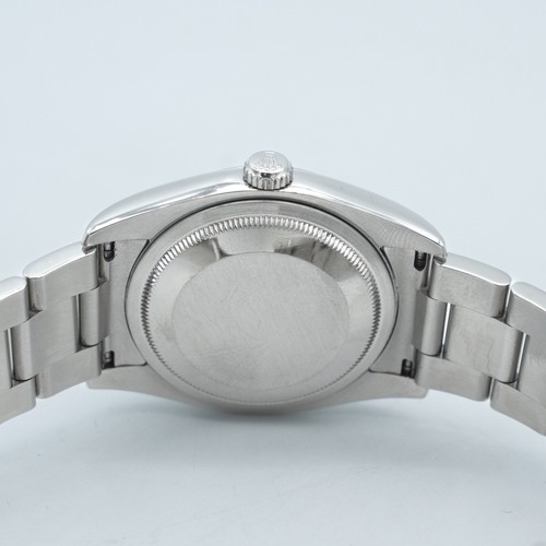 Rolex Datejust 36mm Steel Silver Tuxedo Dial 36mm Oyster Men's Watch 116200 2006 - 第 9/10 張圖片