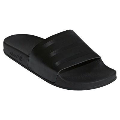 adidas originals adilette sliders in black cq3094