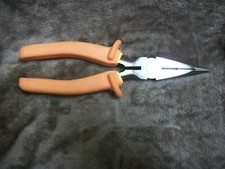 IDEAL 385-9038  Insulated Long Nose Plier, 8-3/4 in.Sycamore, Il. Insulated 