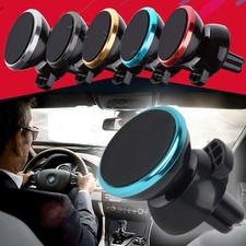 360  Rotating Universal Magnetic Car Air Vent Holder Stand Mount For Cell Phone