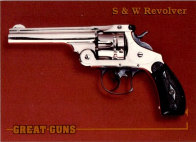 S & W Revolver Great Guns #36 Vintage Card | eBay