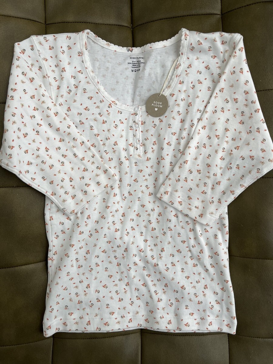 Soor Ploom Field Tee NWT Size 10 Fleur Print | eBay