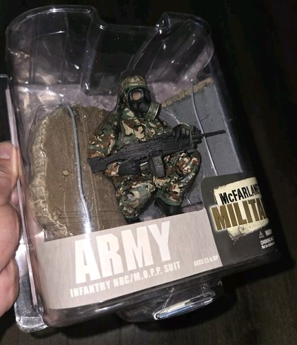 2007 McFarlane's Military ARMY INFANTRY NBC/M.O.P.P. Suit - MIP Series 6 - Picture 2 of 6