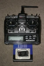 Airtronics Sanwa 2.4GHz Updated Radiant 6P radio RC Transmitter & Rx set