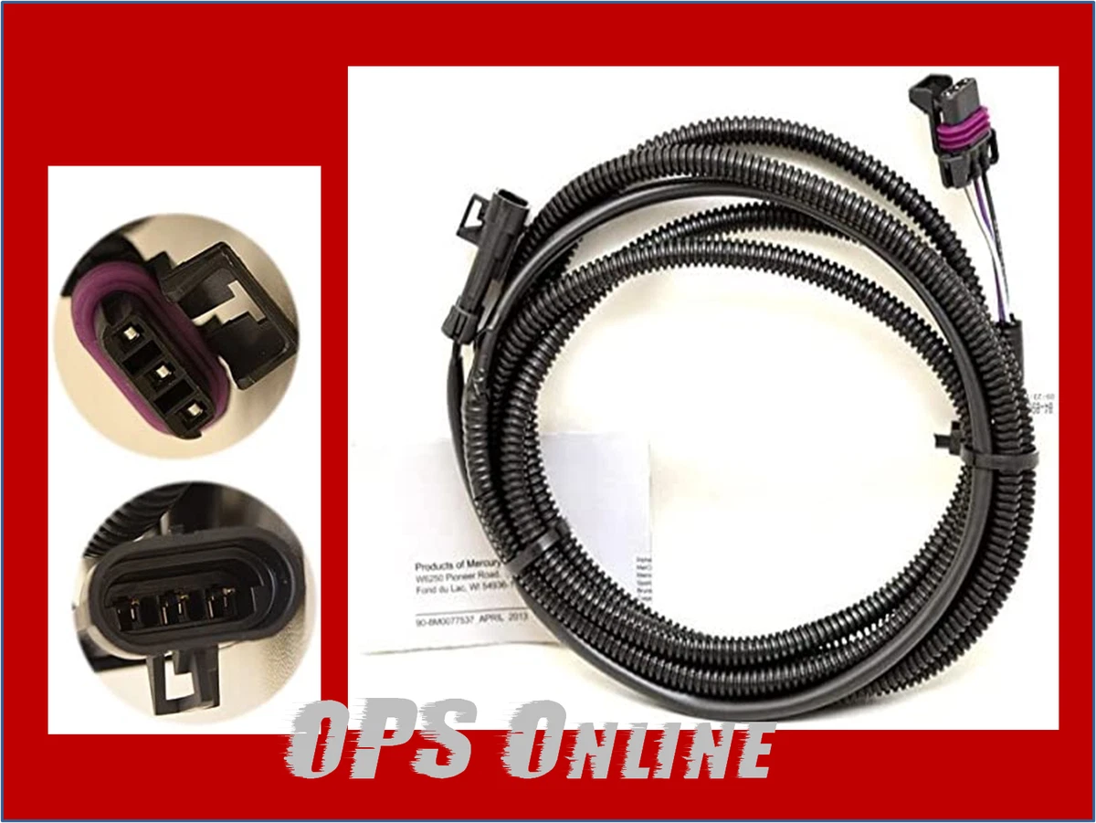 New/ OEM Mercury Power Steering Signal Harness 10 Ft Part 