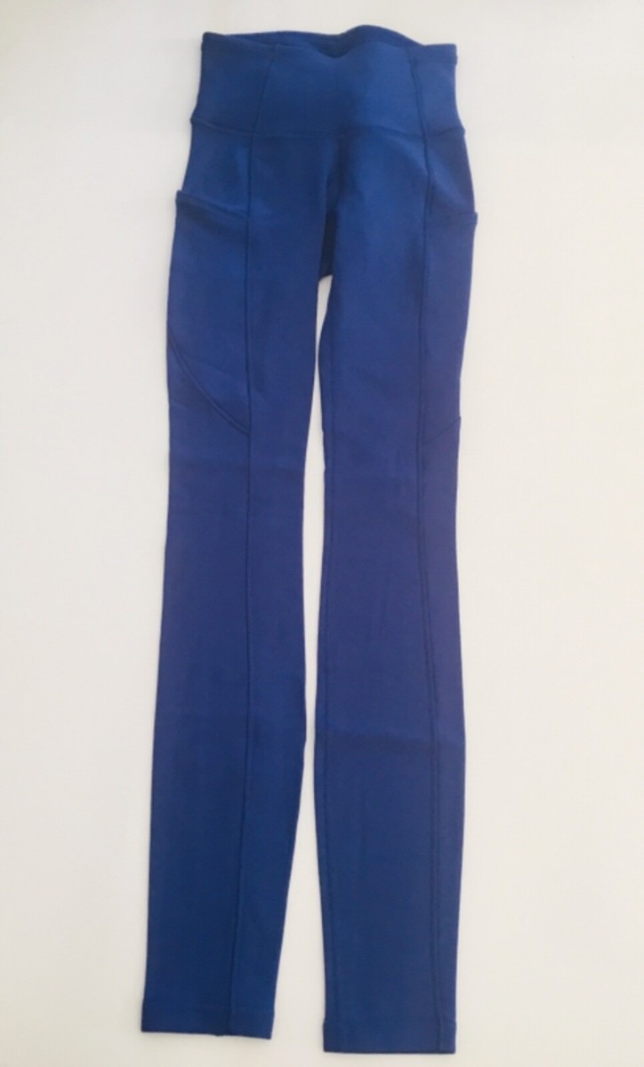 Lululemon Women's Fast Free HR Tight 28” *Fleece LW5EAXS PSYH Blue