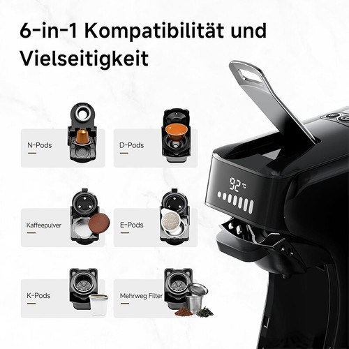 NEU HiBREW 6in1 Kapselmaschine Capsule Coffee Machine Hot/Cold Multiple Espresso - Bild 5 von 8