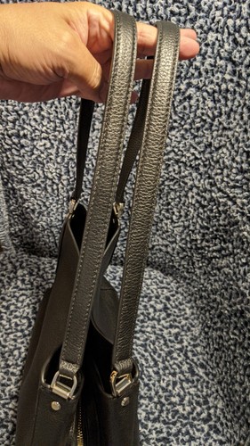 KATE SPADE NEW YORK LEILA LEATHER MEDIUM TOTE SHOULDER BAG $399 Black - Picture 20 of 20