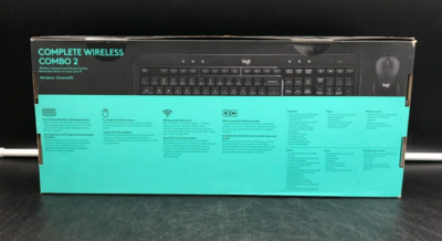 Logitech Complete Wireless Combo 2 Keyboard and Mouse (920-011894