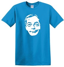 NIGEL FARAGE REFORM UK Clacton MP Che Guevara style  Heavy Cotton T-shirt