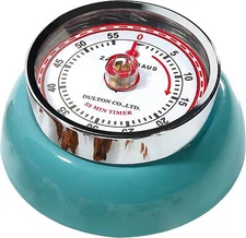 Zassenhaus Magnetic Retro 60 Minute Kitchen Timer, 2.75-Inch