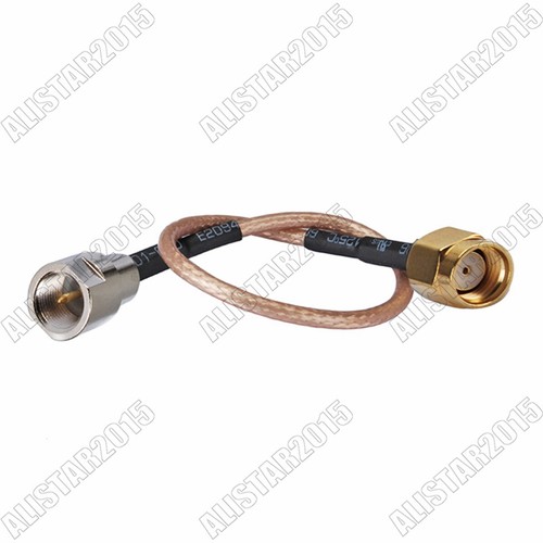 FME Plug Male to RP-SMA Male (Female Pin) RF Pigtail Cable RG316 15cm for WiFi - Picture 2 of 4