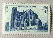 3H-Timbre France YT 775 neuf ** année 1947 "saint julien le mans"