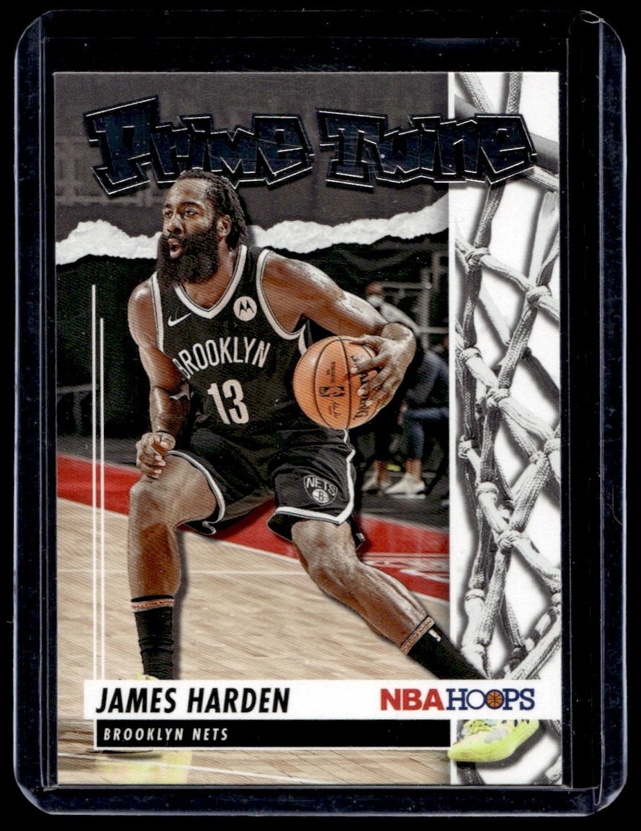 2021-22 Hoops Prime Twine James Harden Brooklyn Nets #3