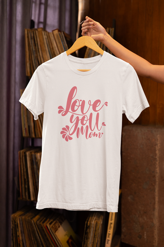 Personalised T-Shirt Mother's Day Hoodie Mom Gift Love You Mom Mamma Shirt Tee - Picture 8 of 10