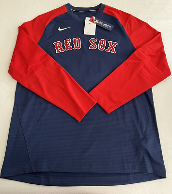 Nike Boston Red Sox MLB Team Issued Therma Pullover Men's Size XL NKM8 BNWT