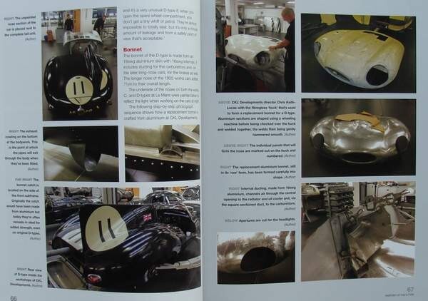 Jaguar D-Type manual manuel de réparation pour panne de mécanique