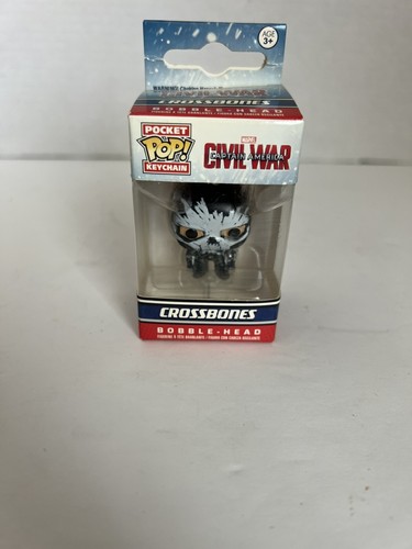 Funko POP! Llavero: Marvel: Capitán América: Civil War: Crossbones **Bóveda** - Imagen 2 de 5