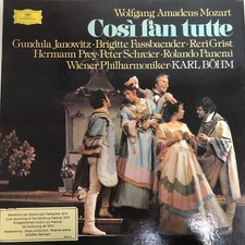Mozart Così Fan Tutte Karl Bohm Cofanetto Integrale 3 Lp Deutche Grammophon