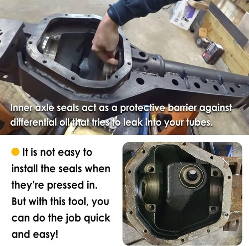 5041 Front Axle Seal Installer Tool for Ford, Chevy, Jeep, Dodge with Dana 44/60 - Picture 8 of 12