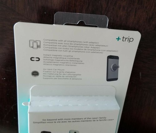 BRAND NEW Logitech + trip Universal Magnetic Air Vent Cell Phone Car Mount - Picture 3 of 3