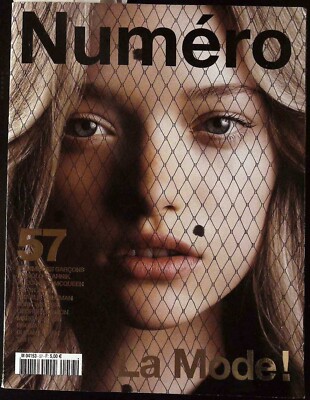 NUMERO #57 10/2004 La Mode! GEMMA WARD Natasha Poly ELISE CROMBEZ Lily Donaldson