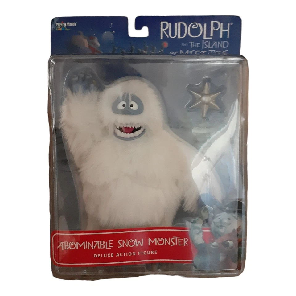 Экшн-фигурка Rudolph Misfit Toys Bumble Abominable Snowman Monster 8 дюймов Deluxe - Изображение 4 из 4