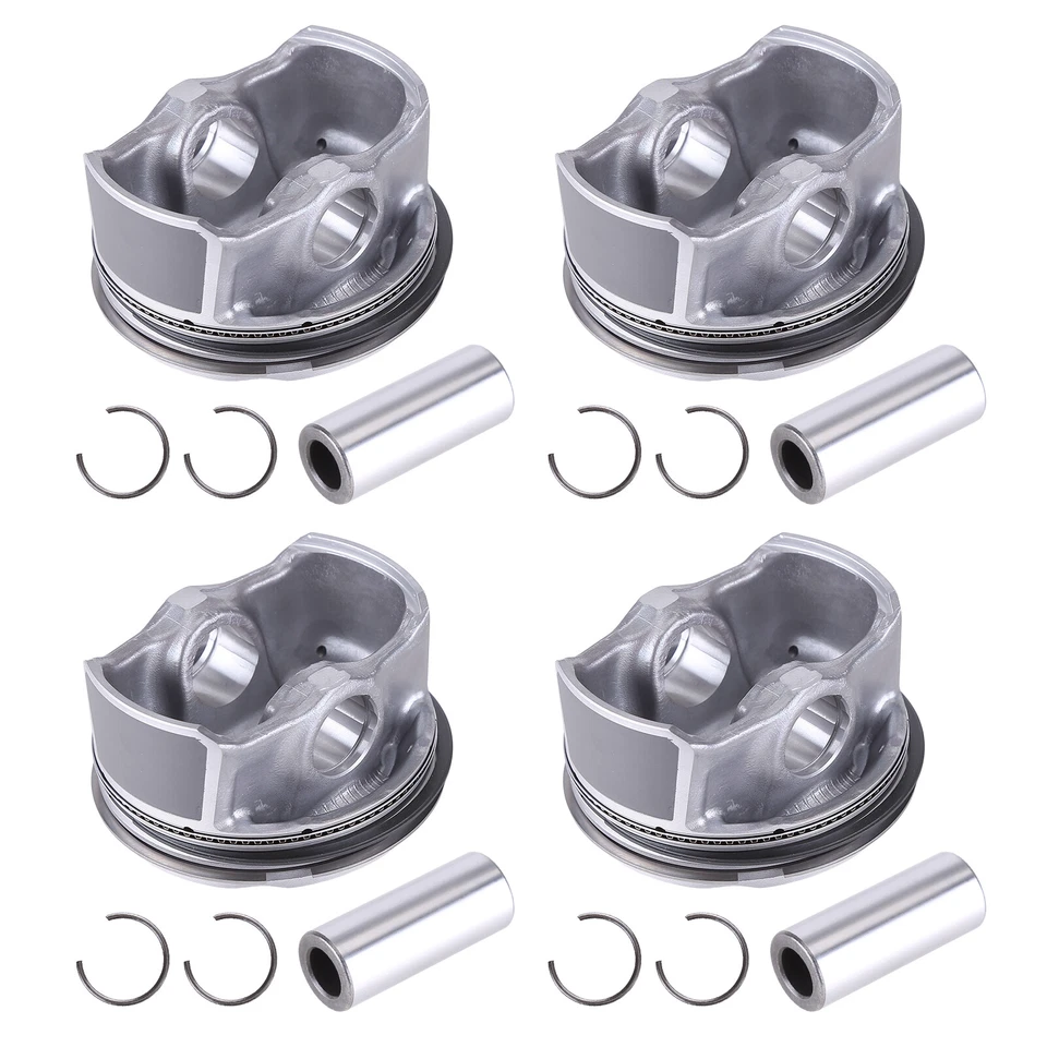 Juego de anillo de pistón y pistones para HYUNDAI KIA 2014-2019 2,0 L nuevo de gran tamaño +0,50 mm Foto 4 de 4