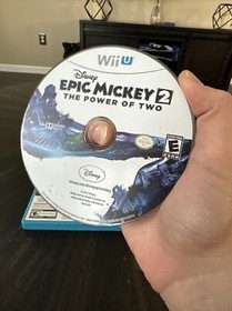 Nintendo Wii U WiiU Game Disney Mickey 2 The Power Of Two CIB Complete In Box 