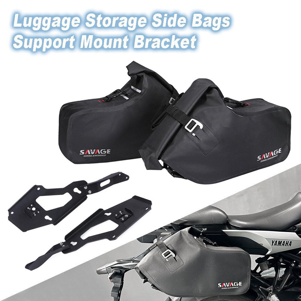 Luggage Storage Side Bags Support Mount Bracket For YAMAHA FJ09 MT-09 Tracer 900-image