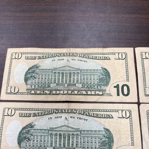 Lot 7 Star Notes Ten Dollar Bills ($70) U.S. Money 2009 2013 2017 & 2017A - Picture 12 of 21