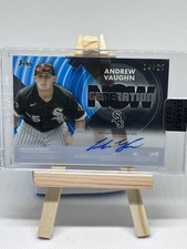 2022 Topps Clearly Authentic NOW Andrew Vaughn Auto /25 - White Sox