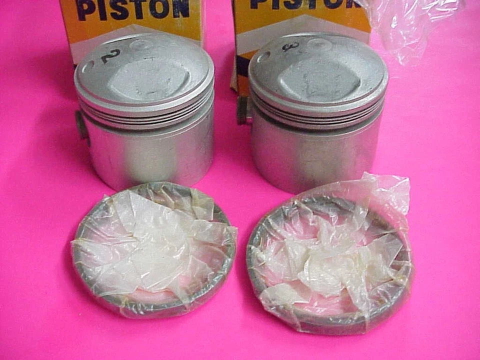 活塞套件 Harley Davidson Duo Glide FLH FLF FLHF 74 英寸 070 OS 日本制造 — 第 2/4 张图片