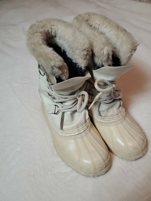 sorel cream boots