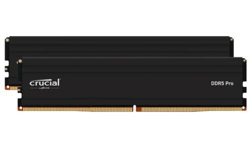 Crucial Pro RAM 32GB Kit (2x16GB) DDR5 5600MT/s oder 5200MT/s Desktop Arbeitsspeicher - Bild 1 von 6