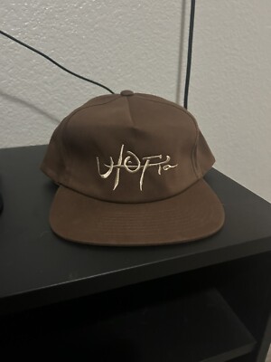 New Travis Scott Utopia Embroidered Brown Graphic Snapback Hat Cap One Size